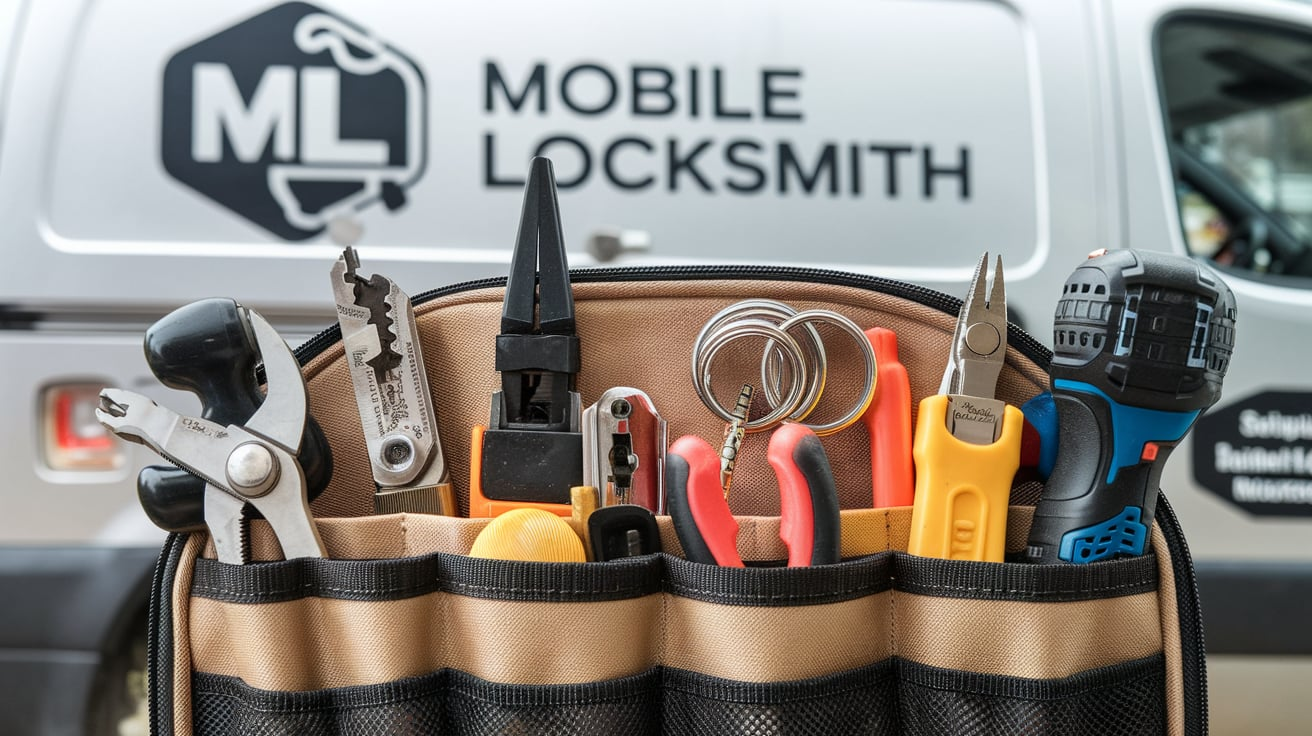 Essential Tools for Mobile Locksmith Van r