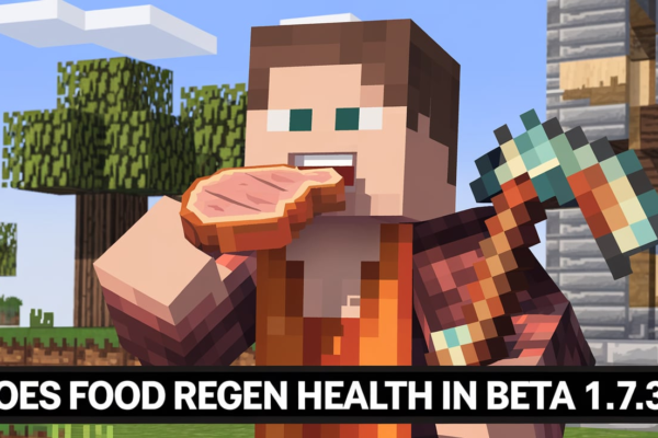 Does Food Regen Health in Beta 1.7.3