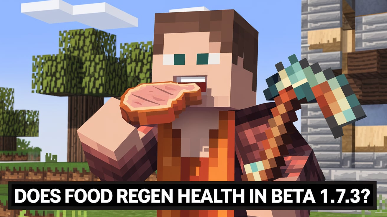 Does Food Regen Health in Beta 1.7.3