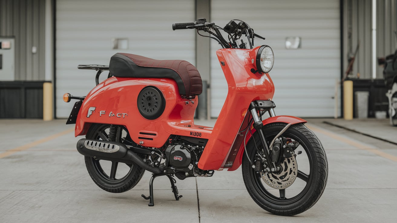 2008 Model B 08 Keyway F-Fact Moped