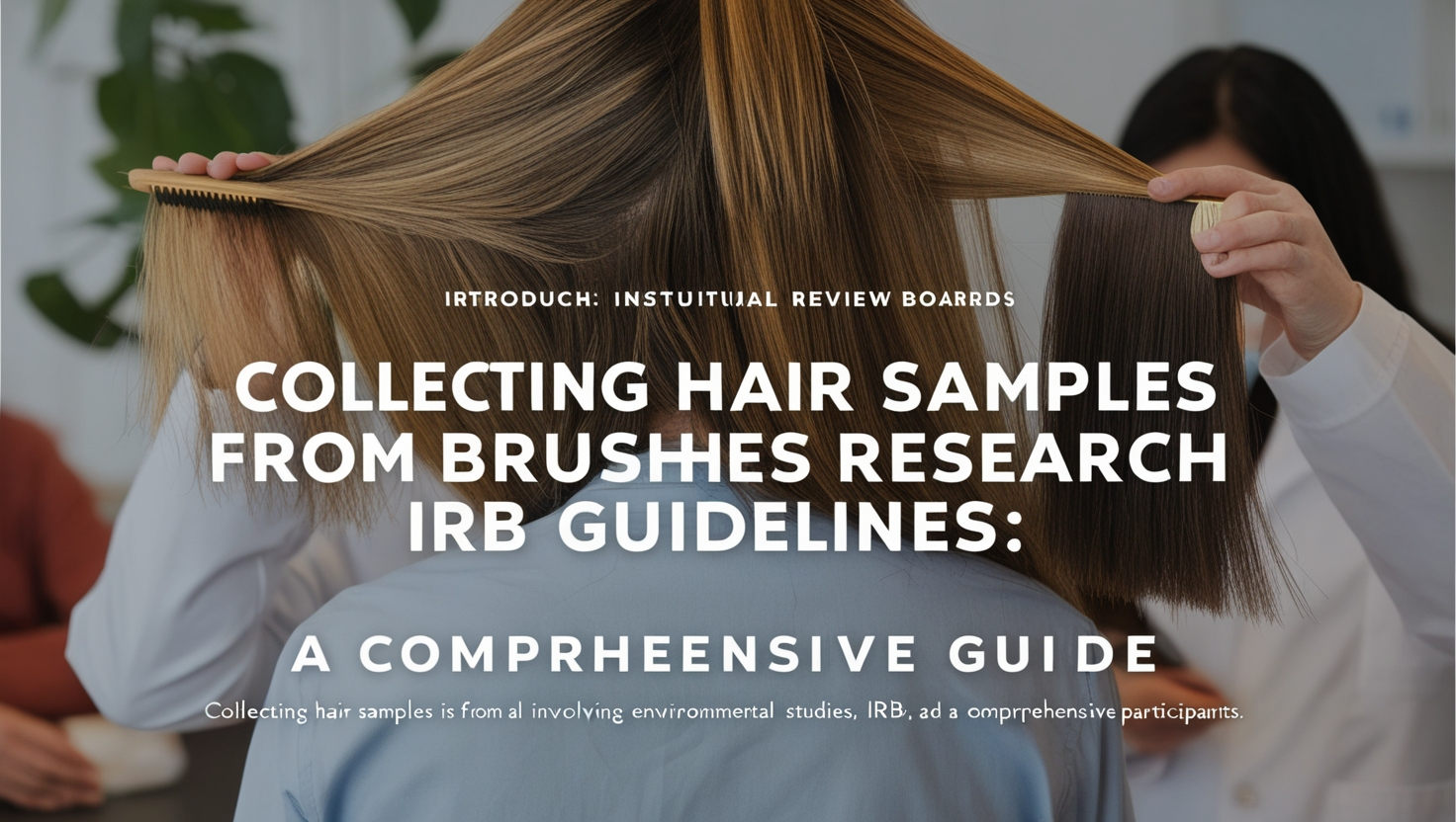 Collecting Hair Samples from Brushes Research IRB Guidelines