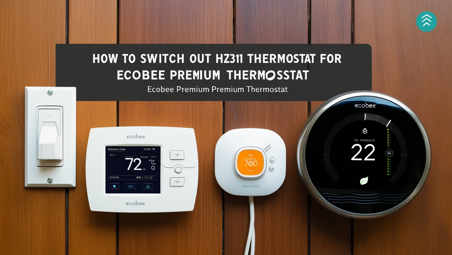 How to Switch Out HZ311 Thermostat for Ecobee Premium Thermostat