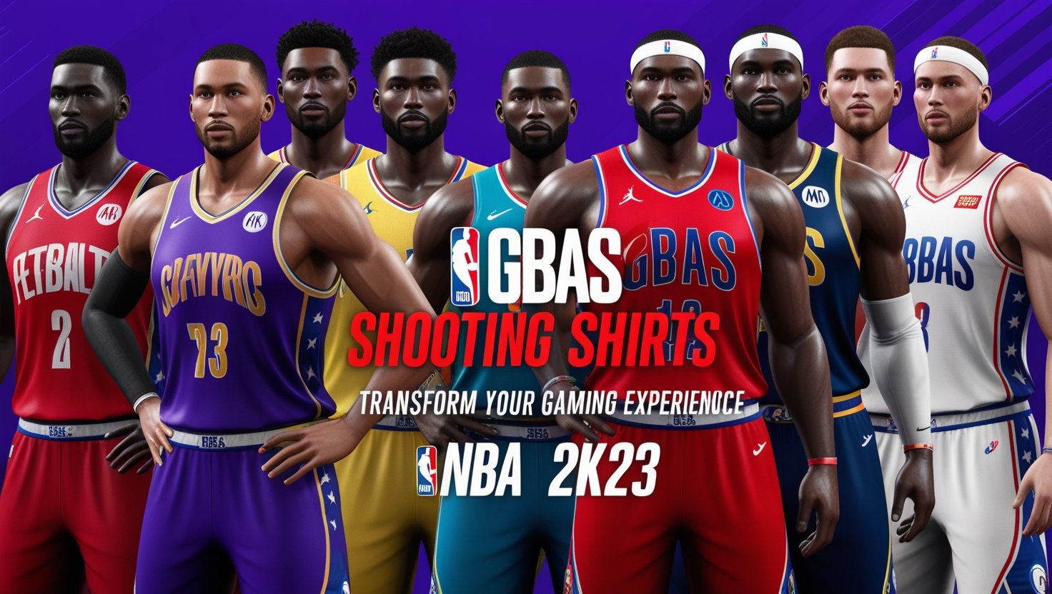 GBAS Shooting Shirts NBA 2K23 Mod