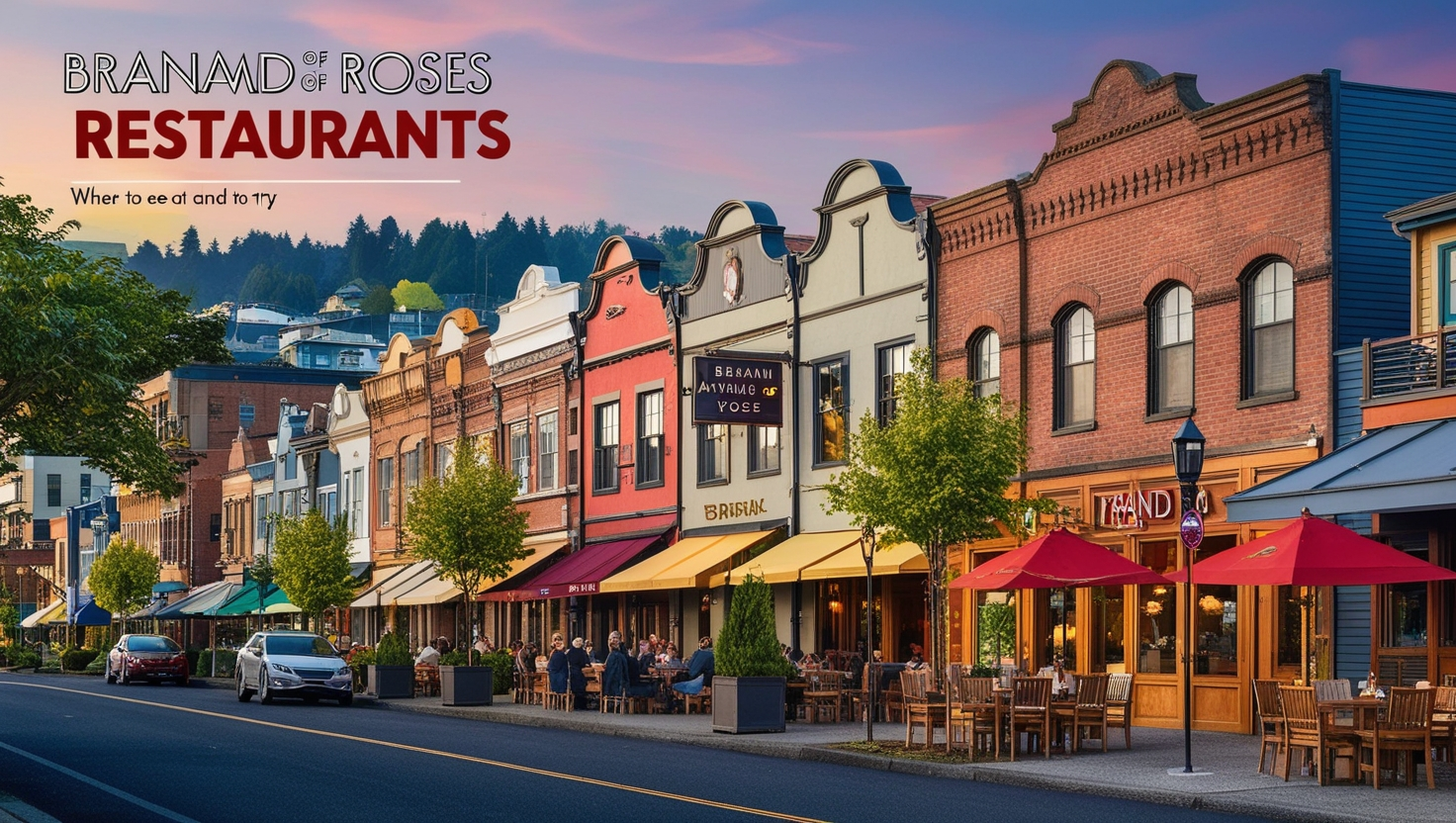 Branam Dr Avenue of Roses Portland Restaurants