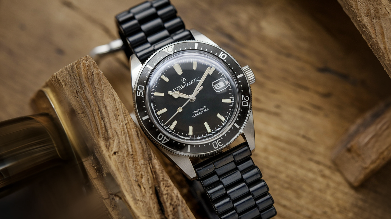 Eternamatic 170-t b 3003 Watch with Integrated Bracelet