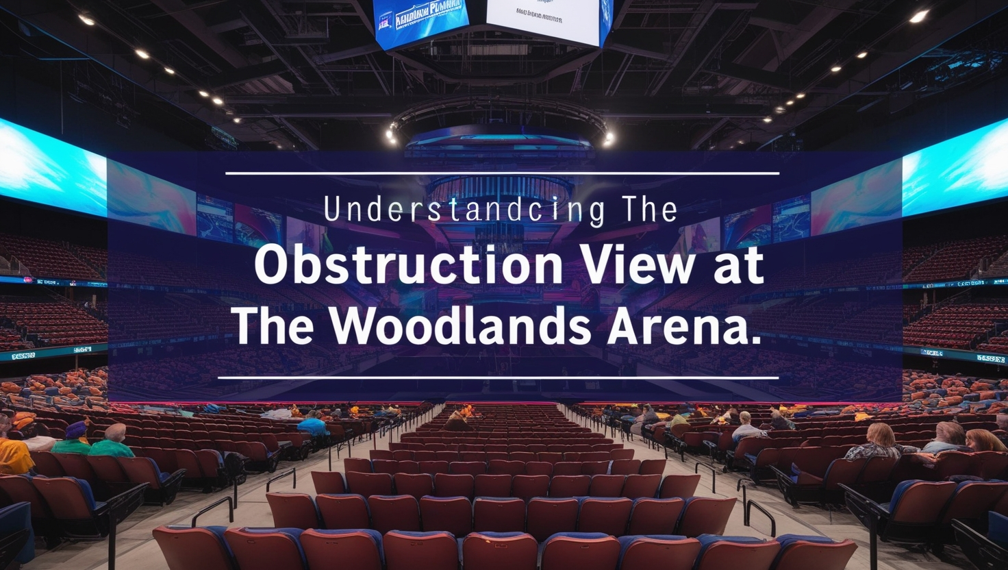 the Obstruction View at The Woodlands Arena